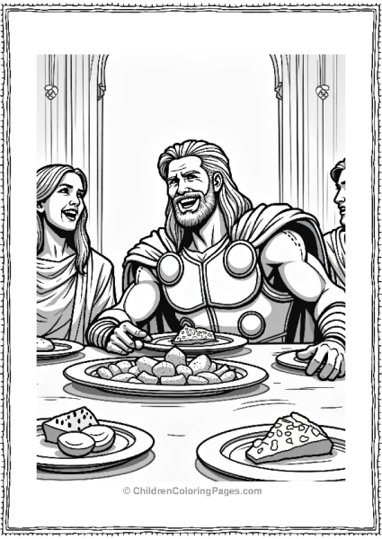 Thors Banquet With Friends Free PDF Printable