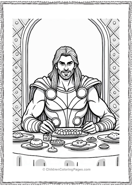 Thors Feast With Sweet Treats Free PDF Printable