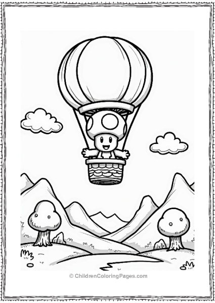 Toads Balloon Adventure Free PDF Printable