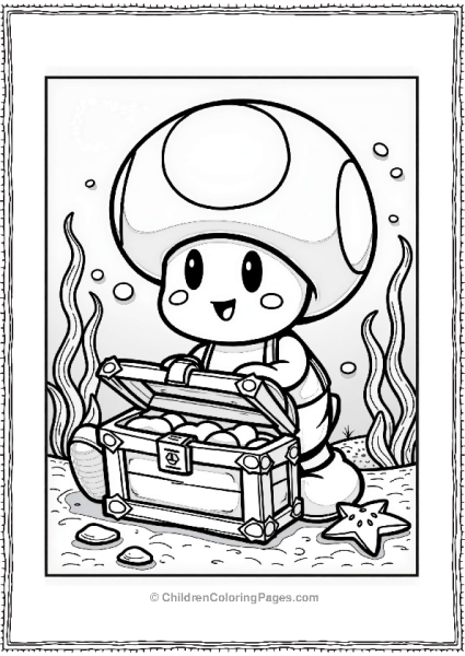 Toads Treasure Hunt Underwater Free PDF Printable