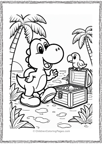 Yoshis Treasure Island Adventure Free PDF Printable