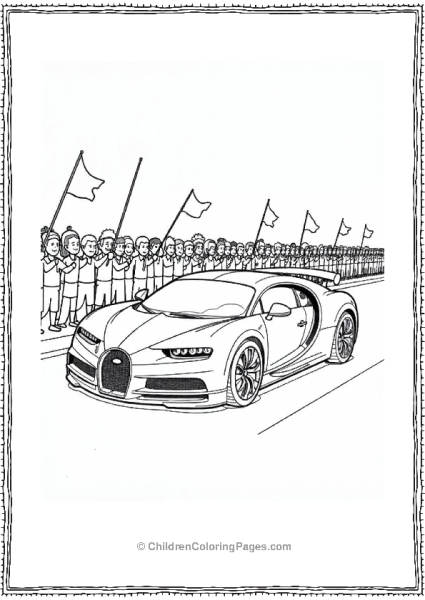 A Side View Of A Bugatti Free PDF Printable
