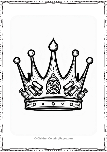 Adventure Explorer Crown Design Free PDF Printable