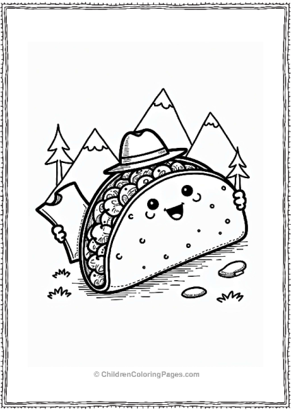 Adventure Taco Explorer Free PDF Printable