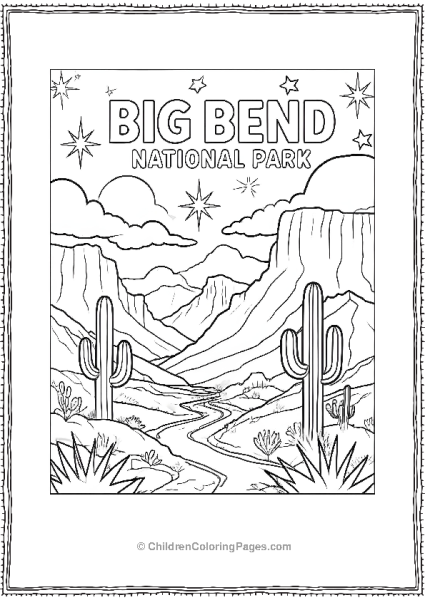 Big Bend National Park Texas Free PDF Printable