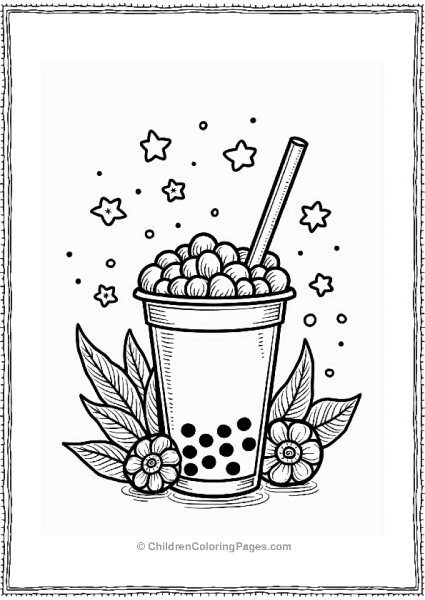 Boba Tea And Cultural Celebrations Free PDF Printable