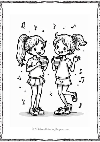 Boba Tea Dance With Friends Free PDF Printable