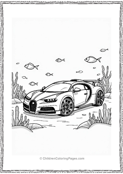 Bugatti Underwater Exploration Free PDF Printable