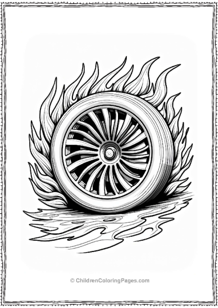 Bugatti Wheel Design In Motion Free PDF Printable