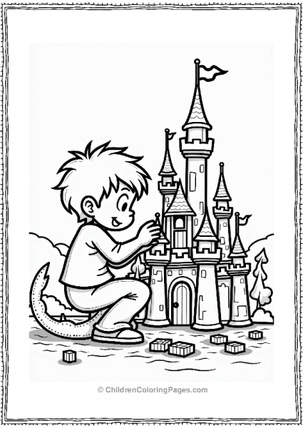 Building A Fairy Tale Castle At Disneyland Free PDF Printable