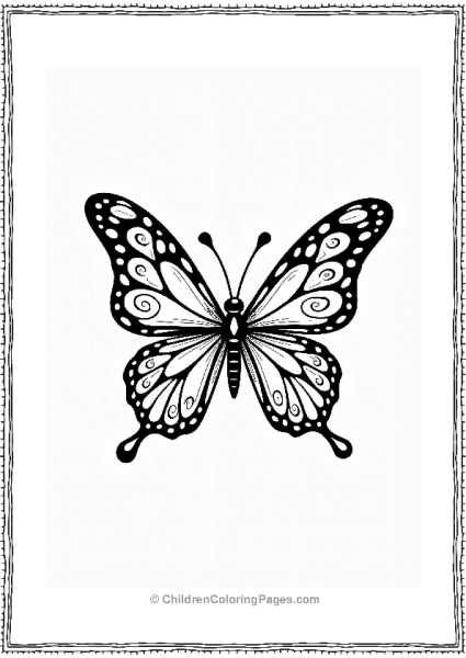 Butterfly Miraculous Ladybug Illustration Free PDF Printable