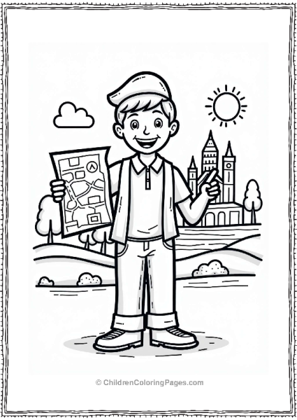 Community Helpers Friendly Tour Guide With Map Free PDF Printable