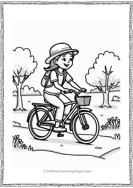 Community Helpers Tour Guide On Bicycle Free PDF Printable