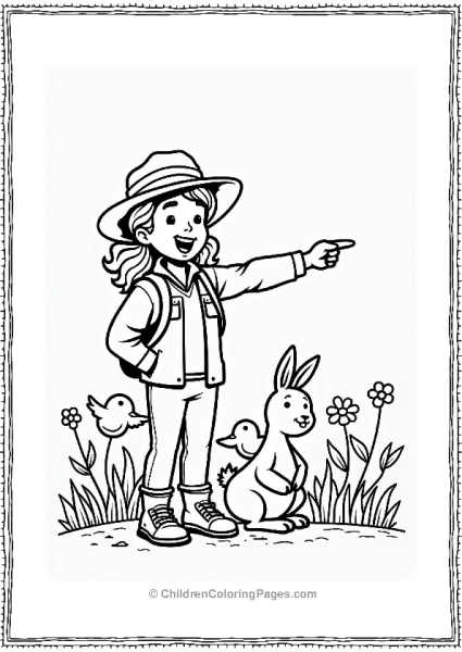 Community Helpers Tour Guide With Local Animals Free PDF Printable