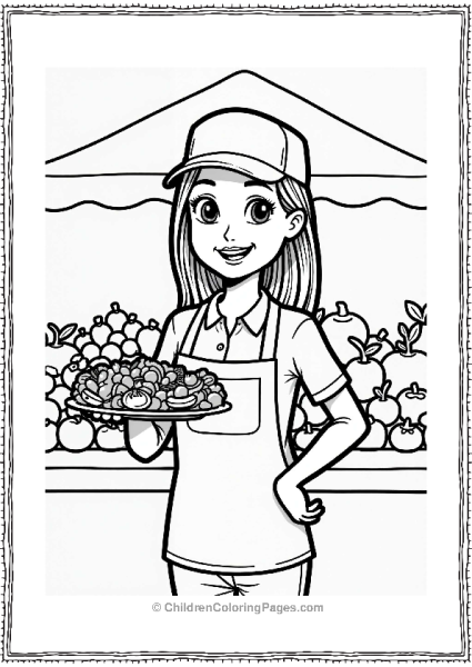 Community Helpers Tour Guide With Local Food Free PDF Printable