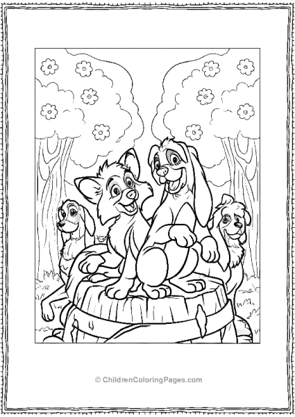 Copper And Tod Fox And The Hound Free PDF Printable