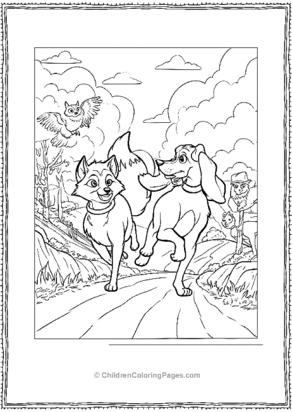 Copper And Todd Grown Up Free PDF Printable