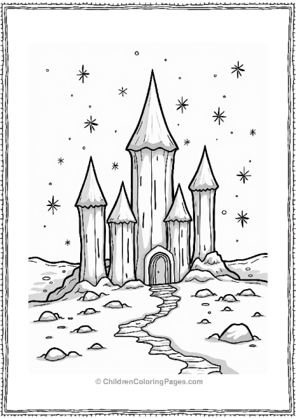 Crystal Ice Castle Free PDF Printable