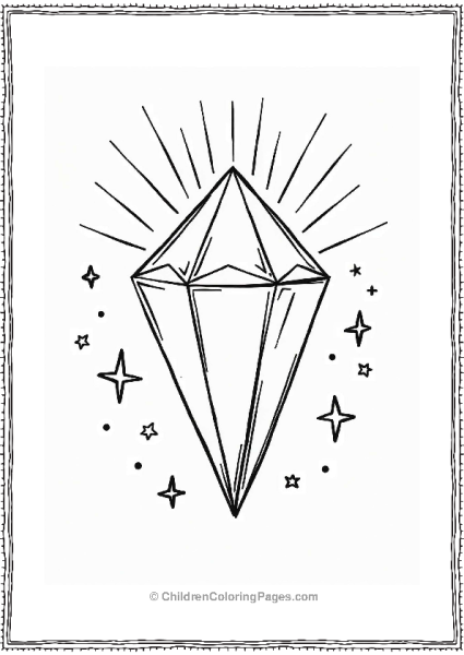 Crystal In A Starry Sky Free PDF Printable
