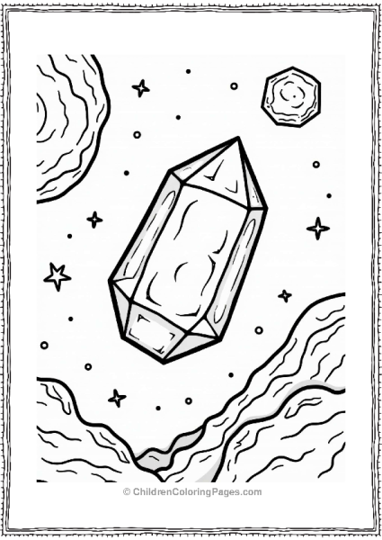Crystal In Space Free PDF Printable
