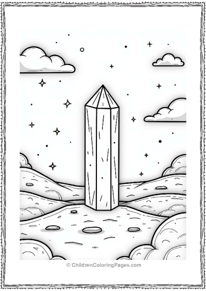 Crystal On A Distant Planet Free PDF Printable