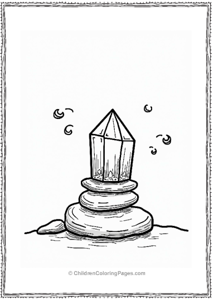 Crystal On Smooth Stones Free PDF Printable