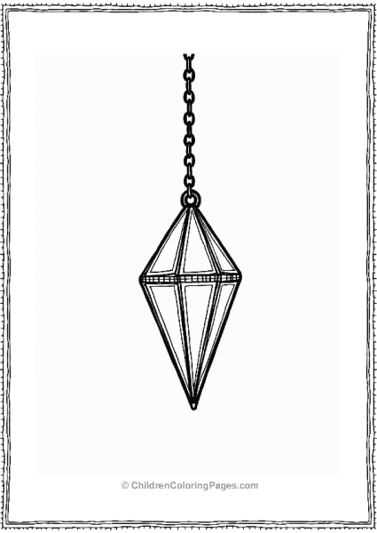 Crystal Pendant Design Free PDF Printable