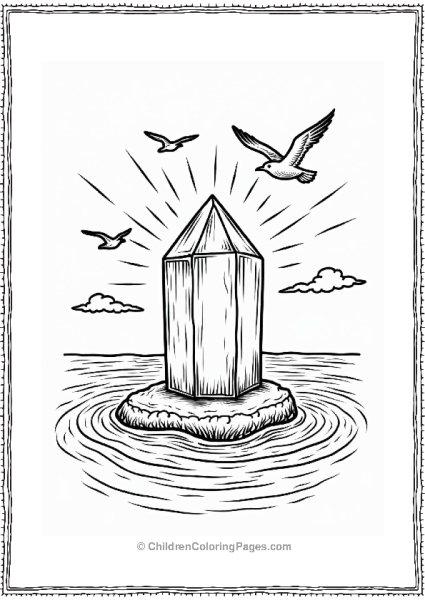 Crystal Quartz By The Ocean Free PDF Printable