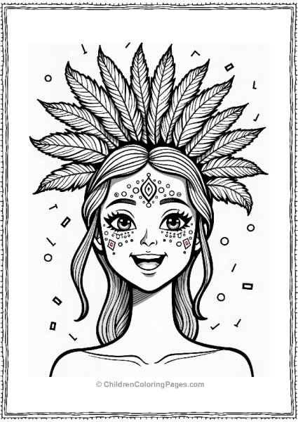 Cultural Carnival Makeup Celebration Free PDF Printable