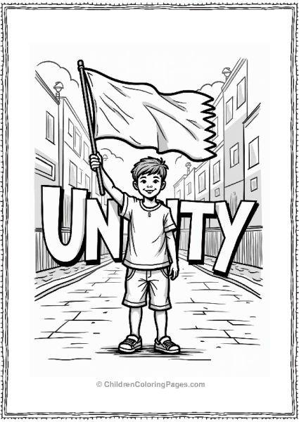 Cultural Celebration With Graffiti Unity Free PDF Printable