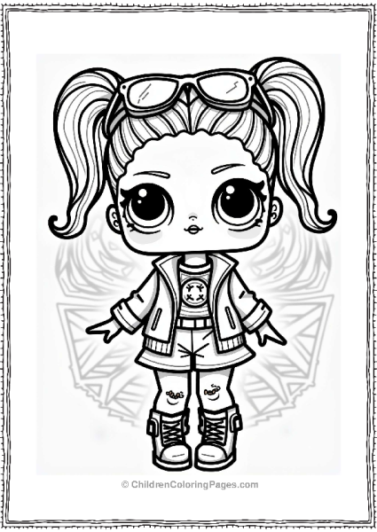 Cyberpunk LOL Surprise Doll Design Free PDF Printable