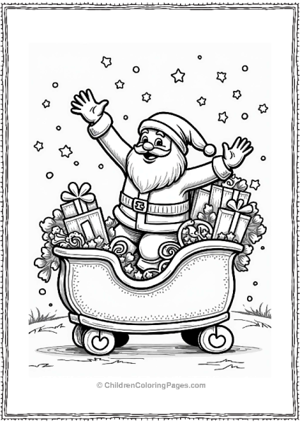Disneyland Christmas Parade With Santa Free PDF Printable