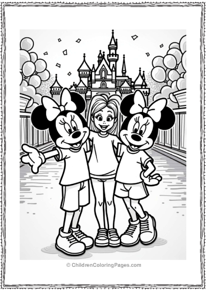 Disneyland Parade With Friends Free PDF Printable