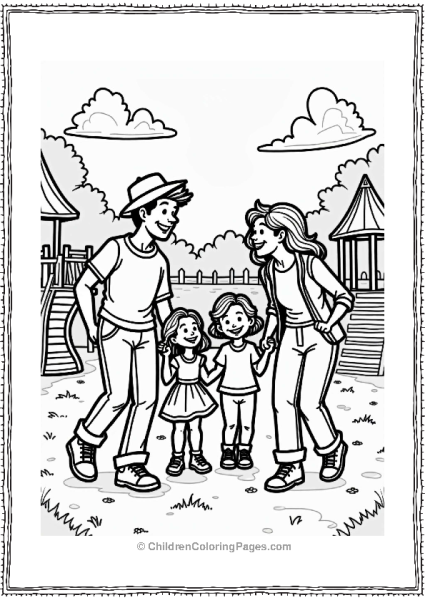 Family Fun At Disneyland Playground Free PDF Printable
