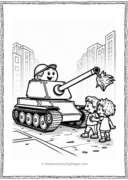 Friendly Tank Cleaning The City Free PDF Printable