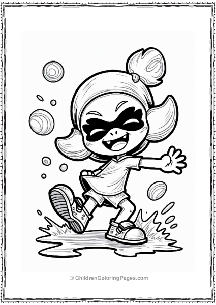 Inkling Dance In Colorful Ink Free PDF Printable