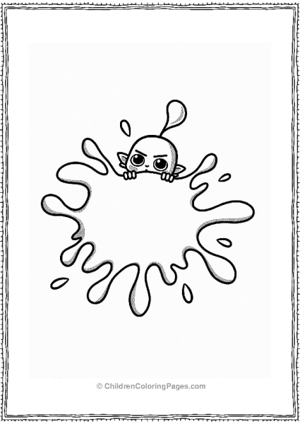Inkling Hide And Seek In Splatoon Free PDF Printable