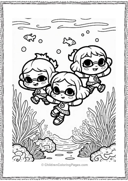 Inkling Team Underwater Adventure Free PDF Printable