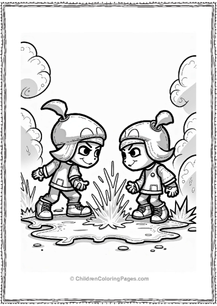 Inkling Turf War In Splatoon Free PDF Printable