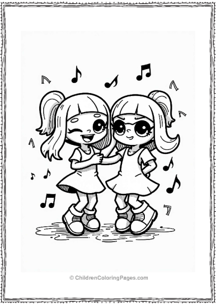 Inklings Dancing With Ink Splatters Free PDF Printable