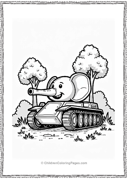 Jungle Explorer Tank Design Free PDF Printable