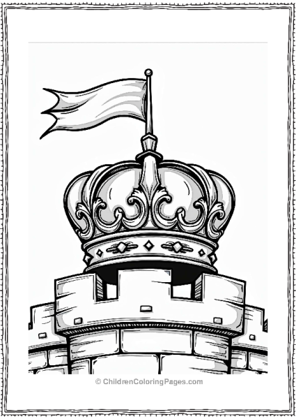 Knights Crown On Castle Wall Free PDF Printable