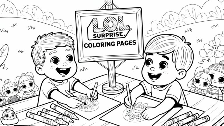 Lol Surprise Coloring Pages