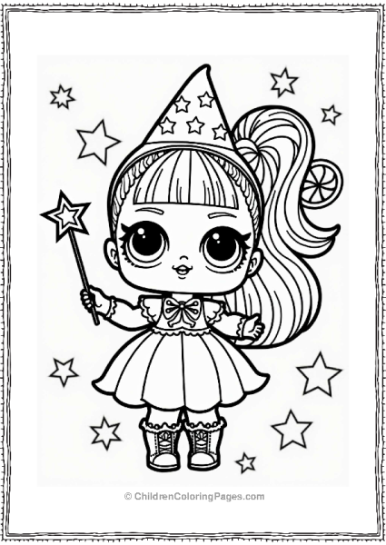 LOL Surprise Doll As The Fairy Godmother Free PDF Printable