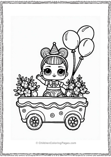 LOL Surprise Doll Birthday Parade Free PDF Printable