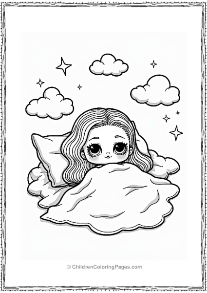 LOL Surprise Doll Dreaming Among Stars Free PDF Printable