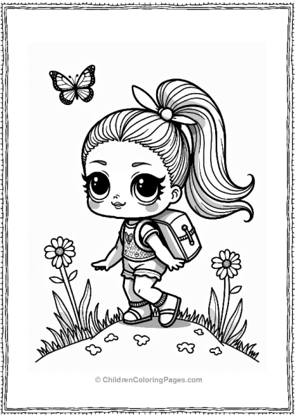 LOL Surprise Doll Hiking Adventure Free PDF Printable