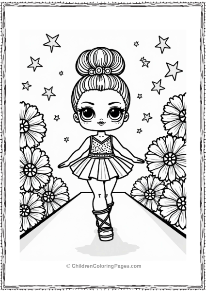 LOL Surprise Doll On The Runway Free PDF Printable
