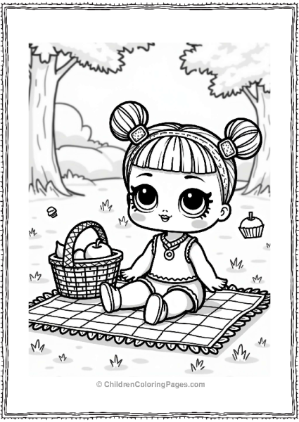 LOL Surprise Doll Picnic Party Free PDF Printable