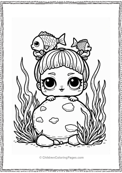 LOL Surprise Doll Playing Hide And Seek Free PDF Printable